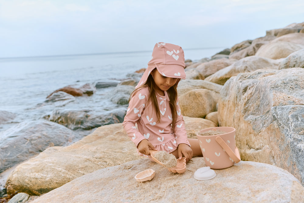 Liewood Gilma Sweethearts Beach Set - Sweethearts/Pale tuscany