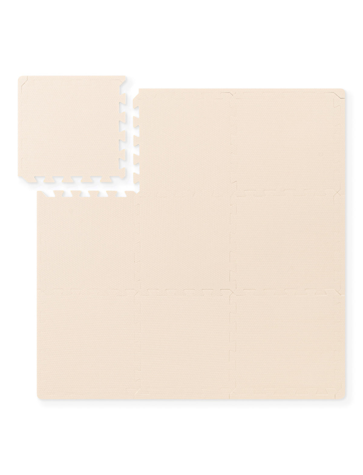 That´s Mine Alva - Foam Play Mats Square - Classic Beige