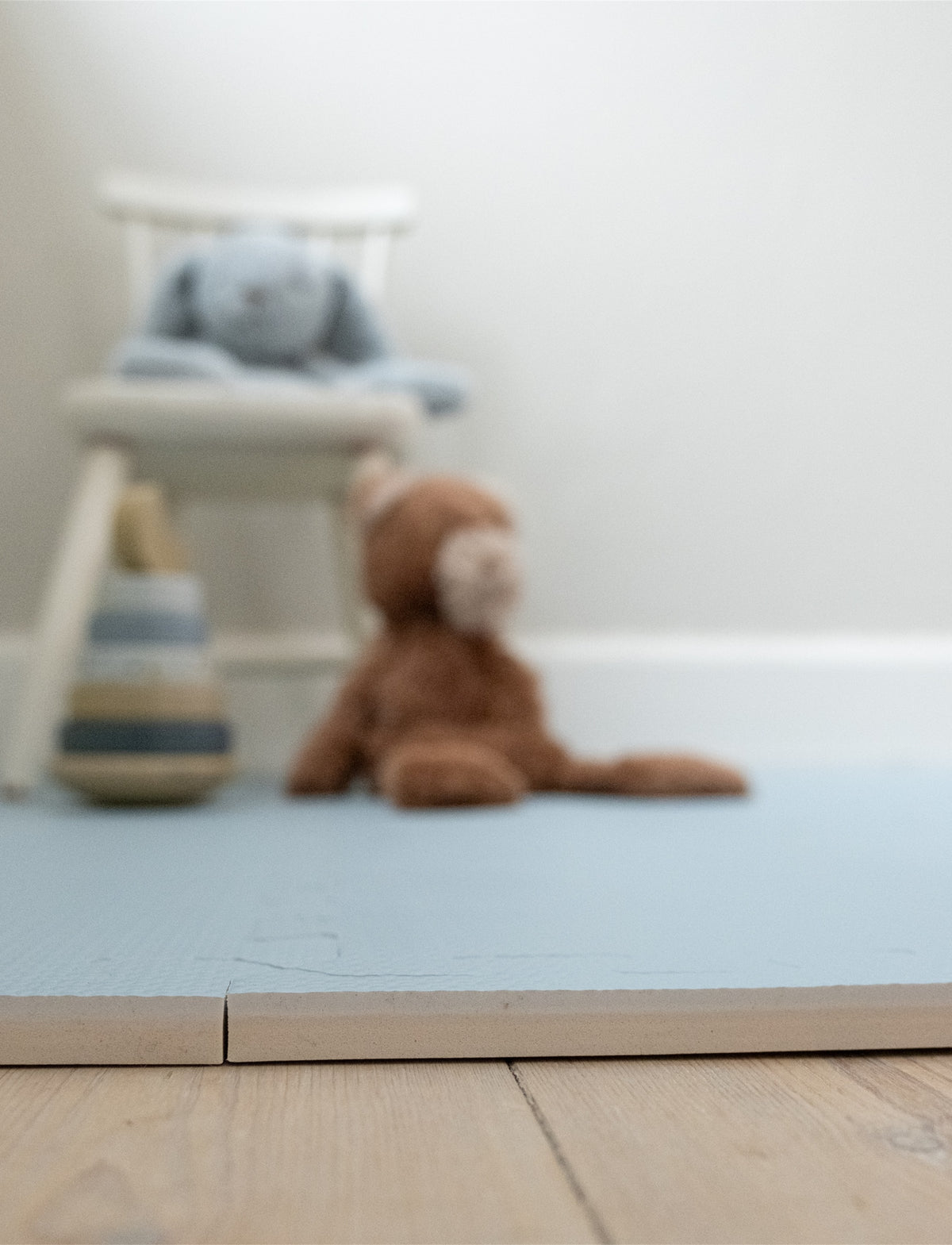 That´s Mine Alva - Foam Play Mats Square - Dusty Blue