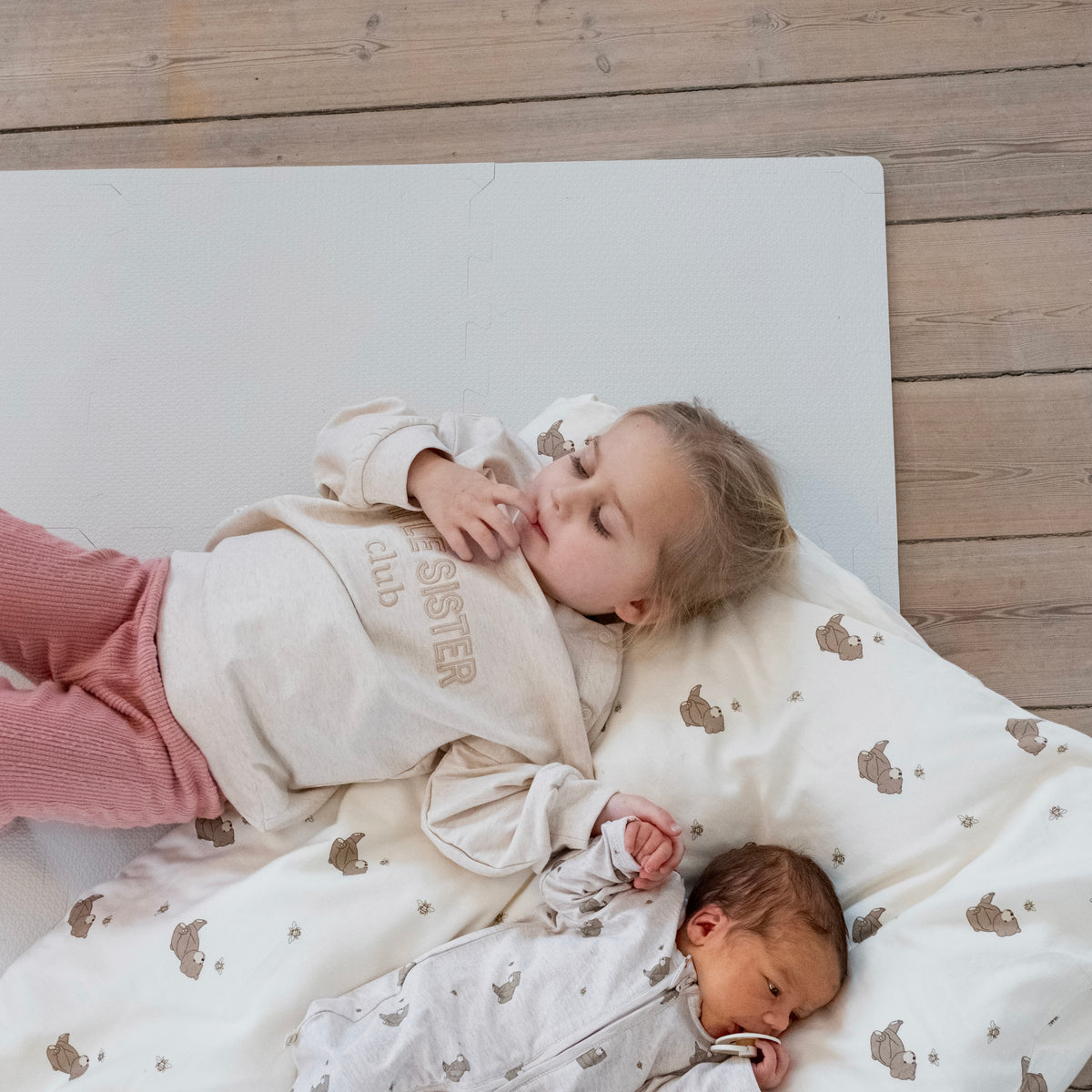 That´s Mine Alva - Foam Play Mats Square - Pastel Grey