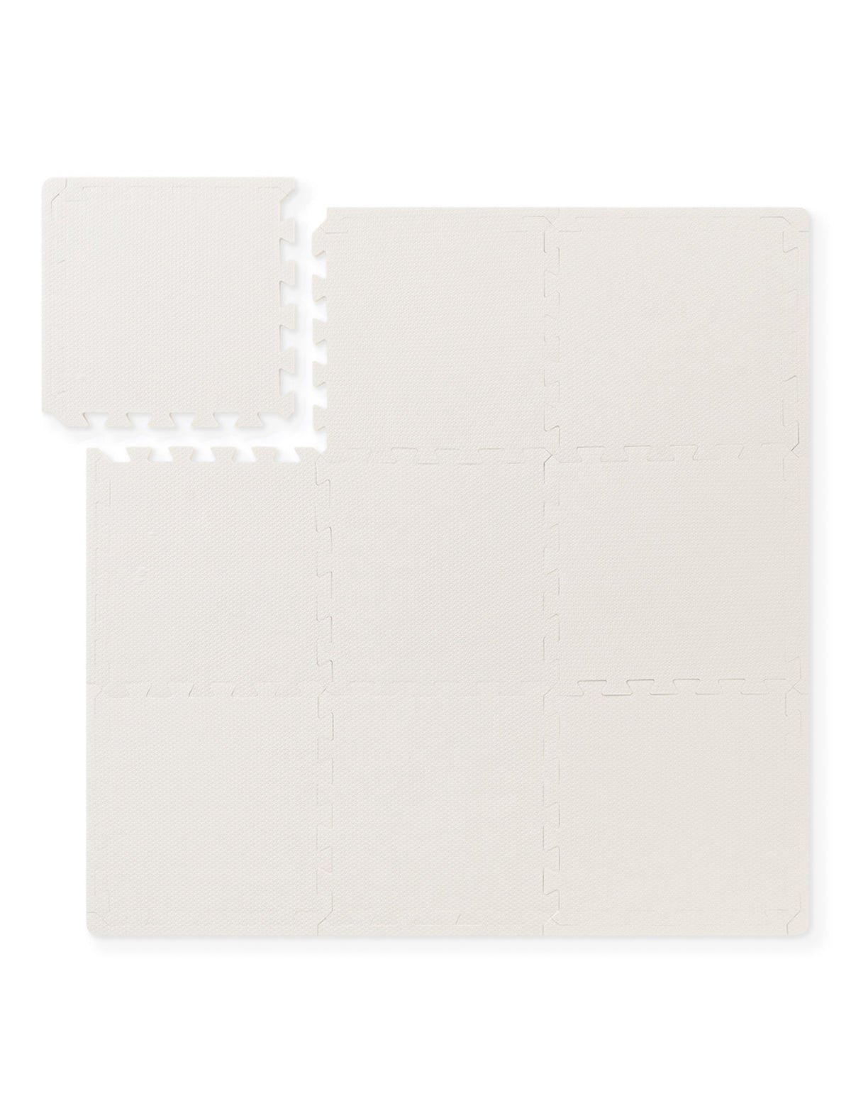 That´s Mine Alva - Foam Play Mats Square - Pastel Grey