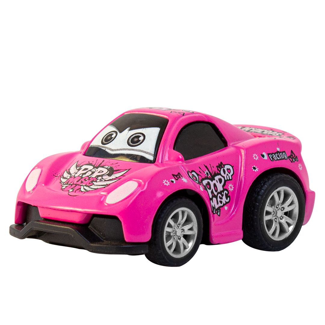 Magni Bil med dobbelt pull-back - 6 farver