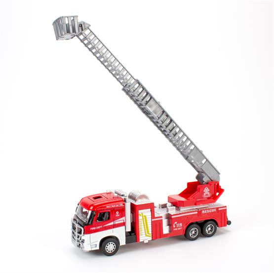 Magni Brandbiler med pull-back, lys og lyd