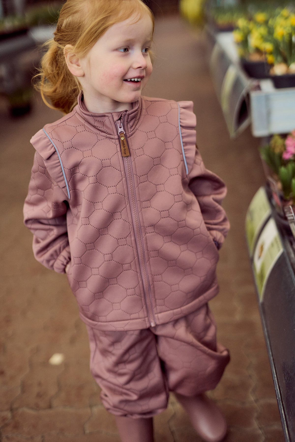 Mikk-Line Soft Thermal Set - Warm Frill - Twilight Mauve