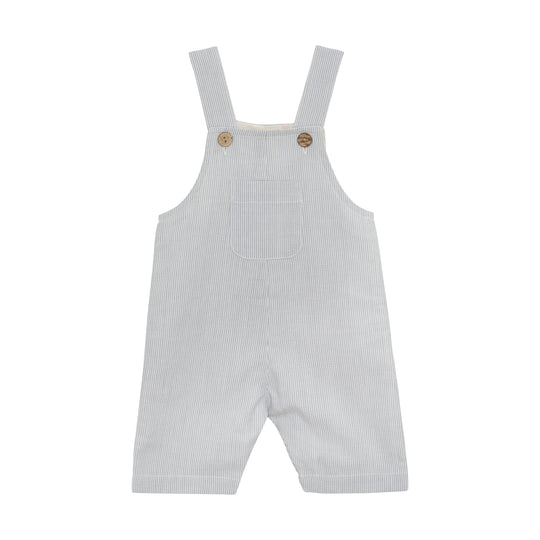 Huttelihut Woven Stripe Overalls - Citadel