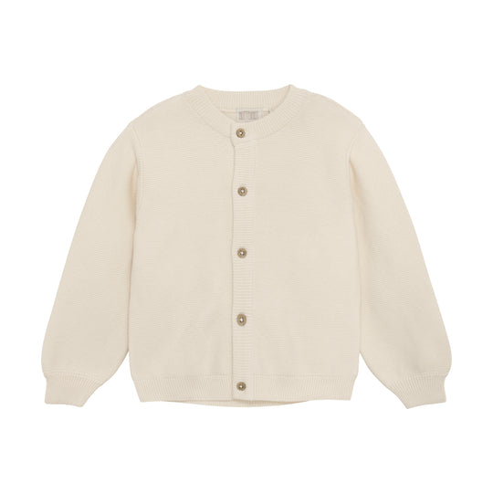 Huttelihut Strik Cardigan -  Eggnog