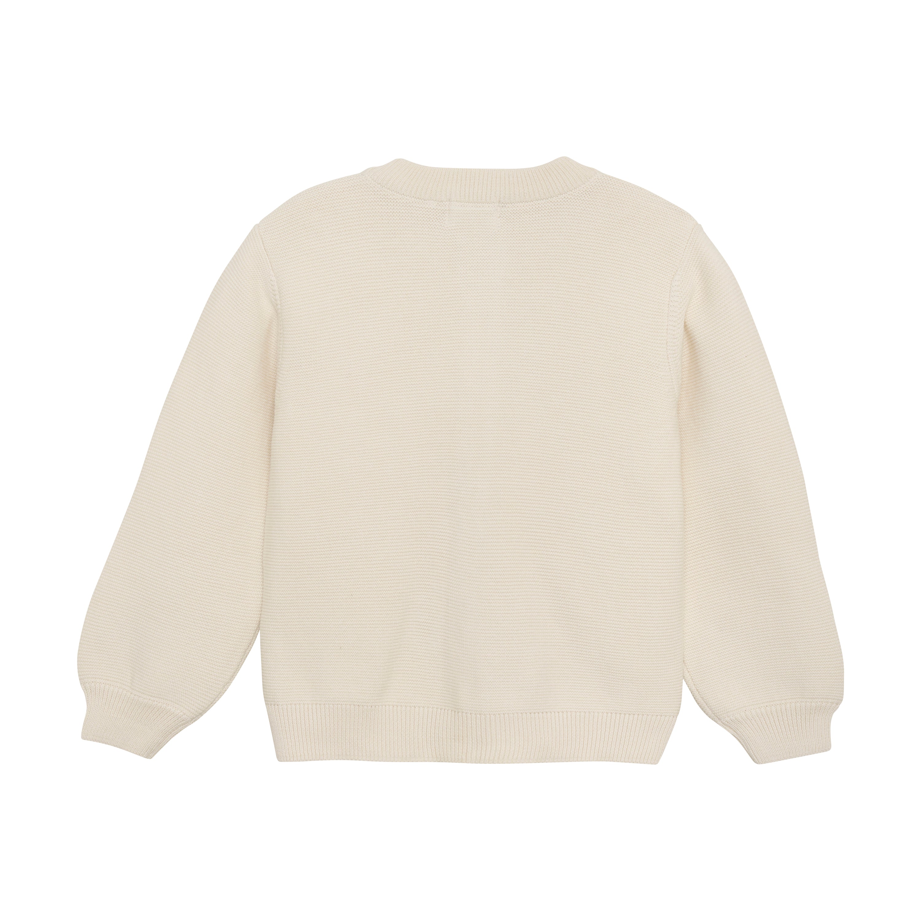 Huttelihut Strik Cardigan -  Eggnog