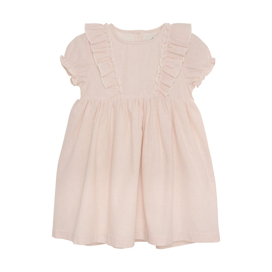 Huttelihut Woven Stripe Dress - Potpourri