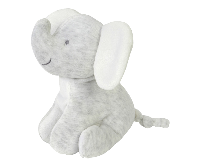 BAMBAM - Krammebamse Elefant i Gaveæske - Grå