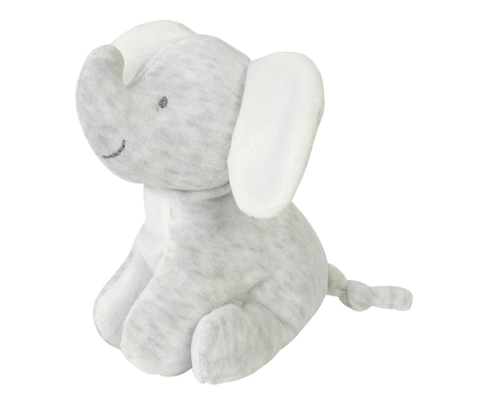 BAMBAM - Krammebamse Elefant i Gaveæske - Grå