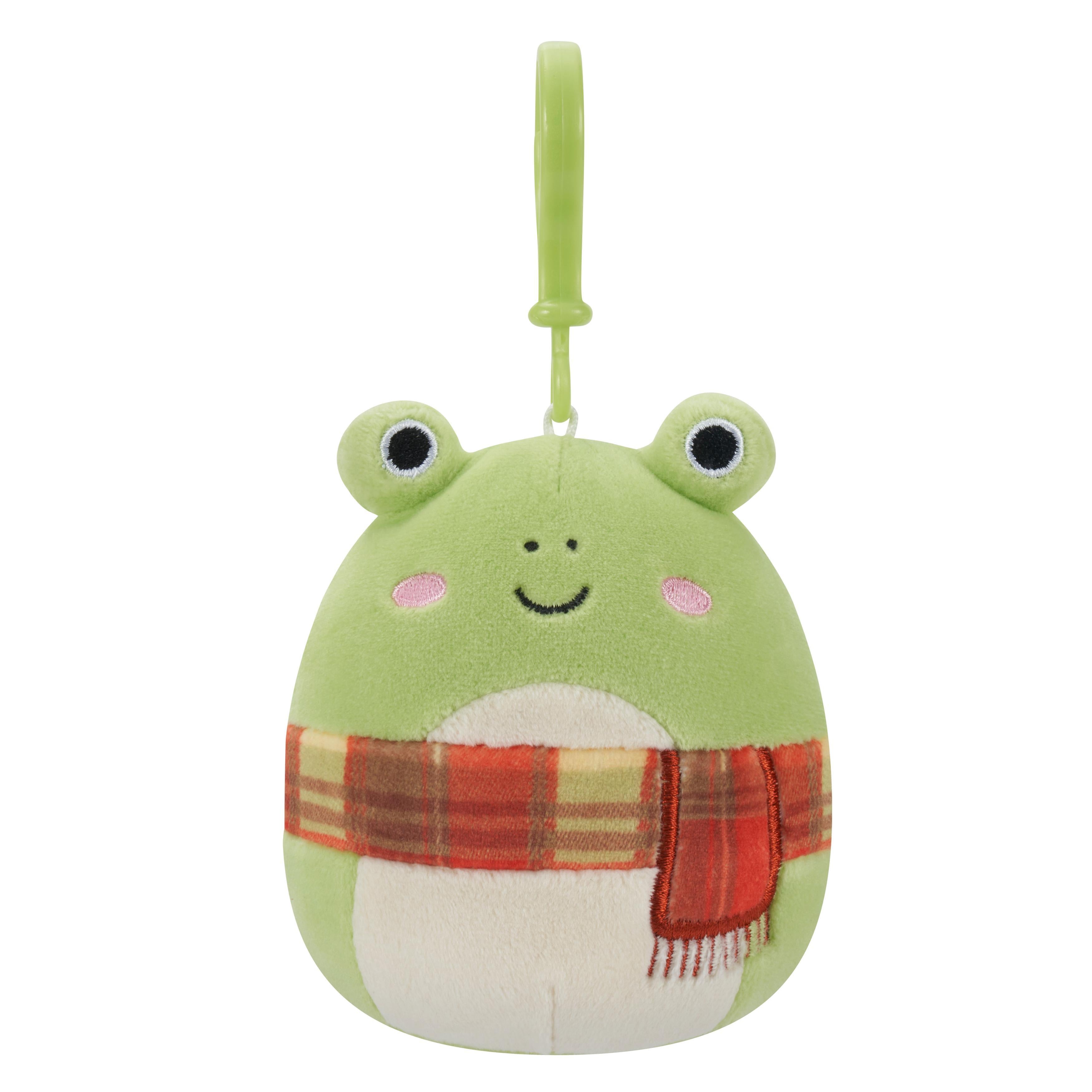 Squishmallows - Clip On Wendy the Frog whit Scarf 9 cm