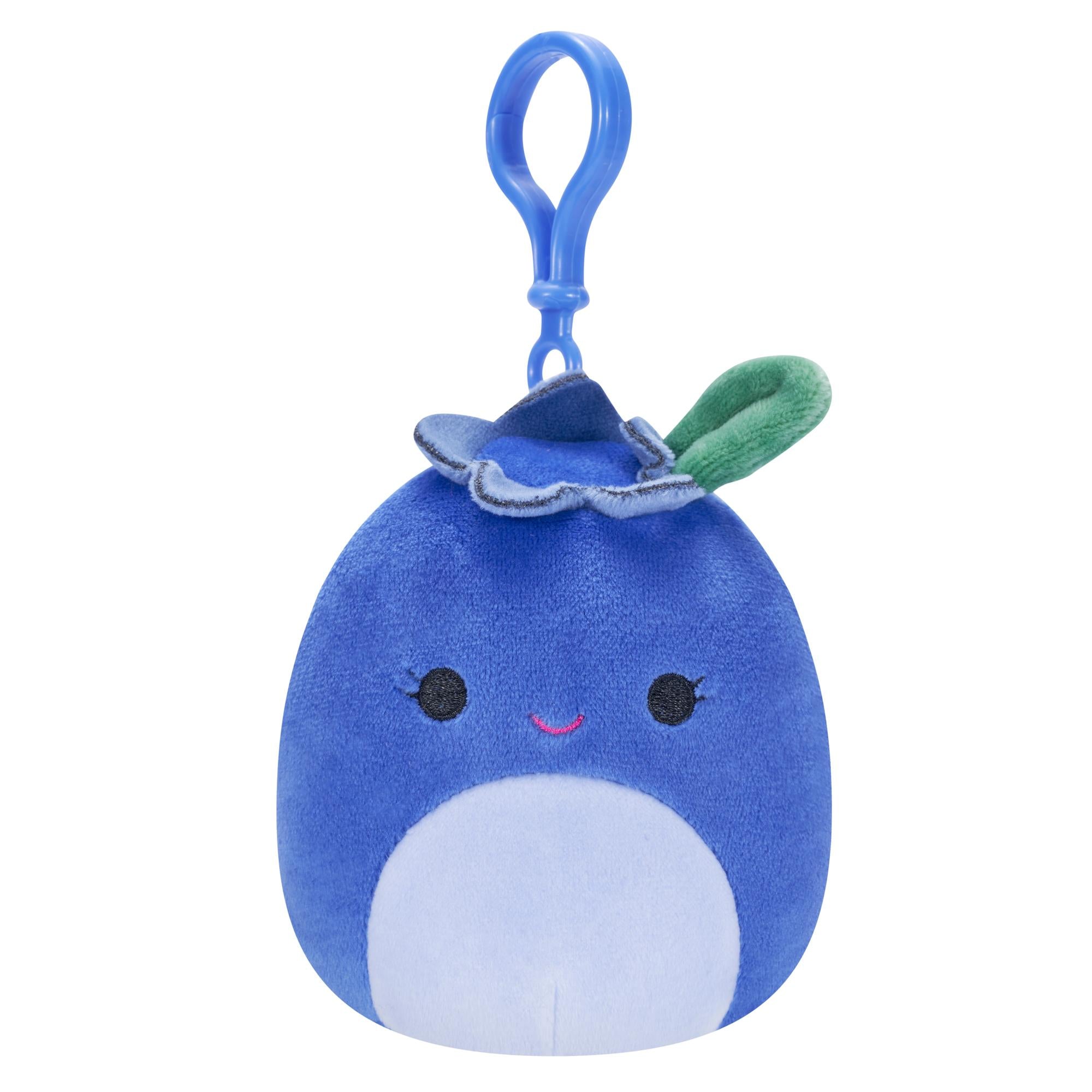 Squishmallows - Clip On Bluby the Blueberry 9 cm