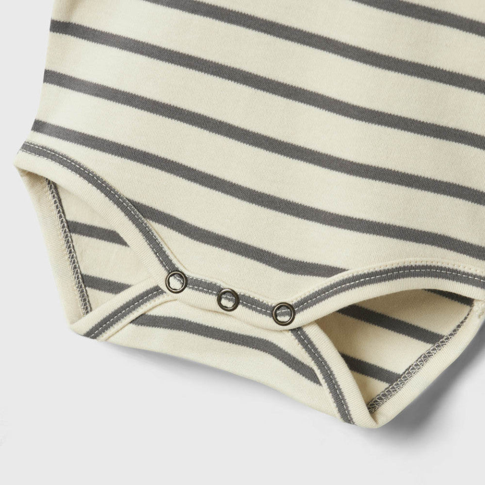 Lil Atelier Limia LS Body - Turtledove/Poppy Seed