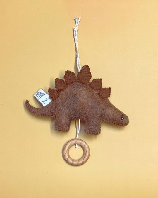 Gamcha Musikuro Dinosaur - Brun