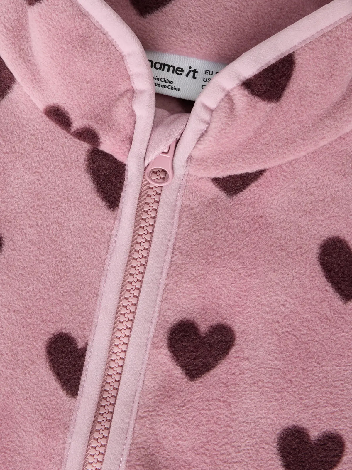 Name It Olajas - Fleece Jacket - Mauve Shadows