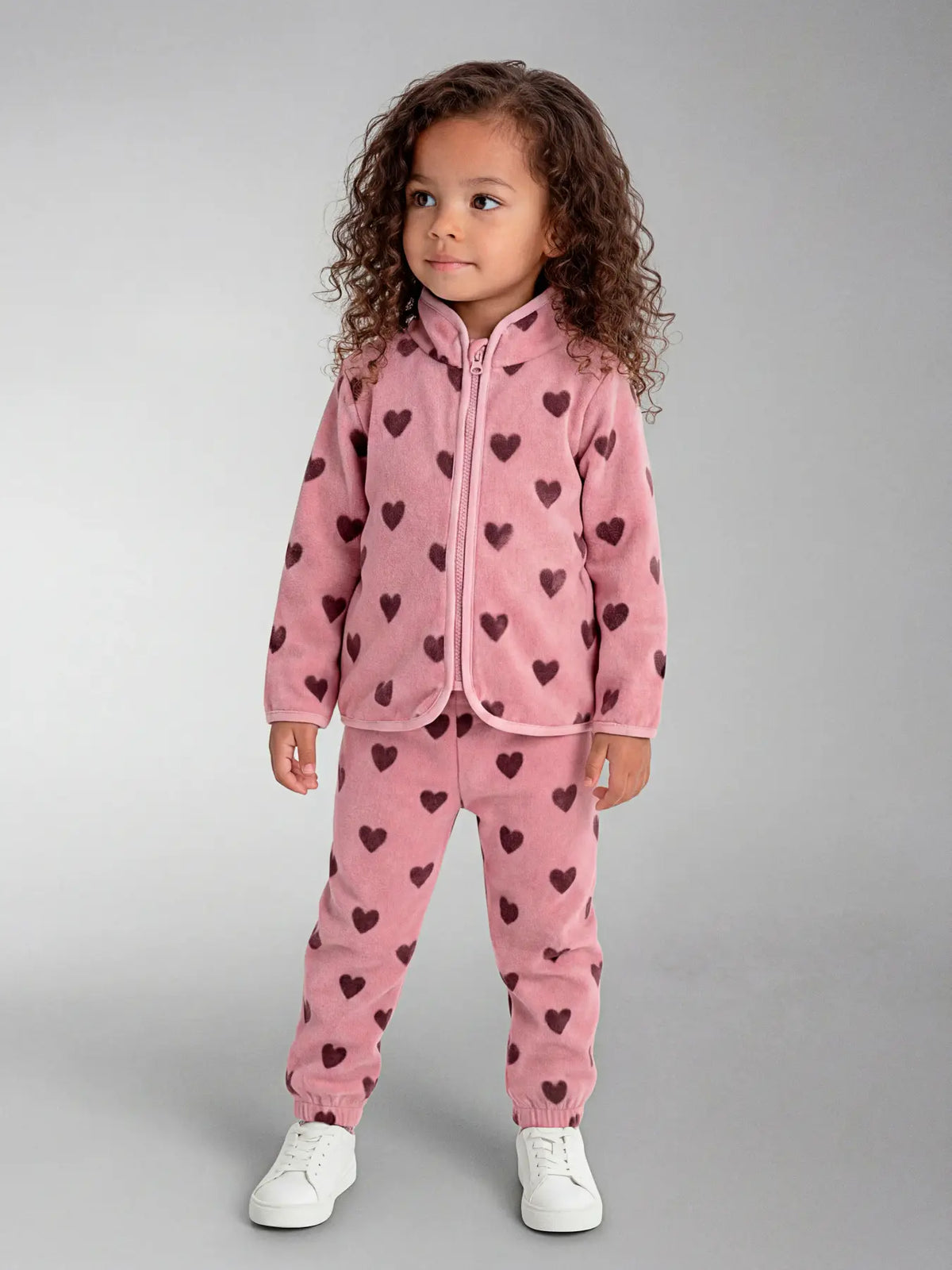 Name It Olajas - Fleece Jacket - Mauve Shadows