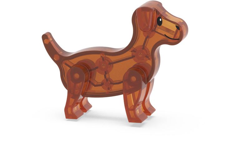 Magna-Tiles Magnetisk Legetøj - Puppy Park 27 dele