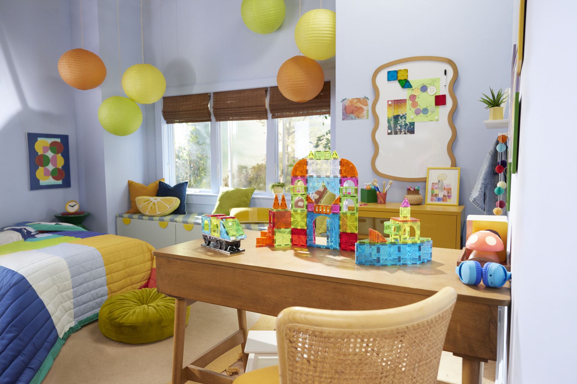 Magna-Tiles Magnetisk Legetøj - City Center 110 dele