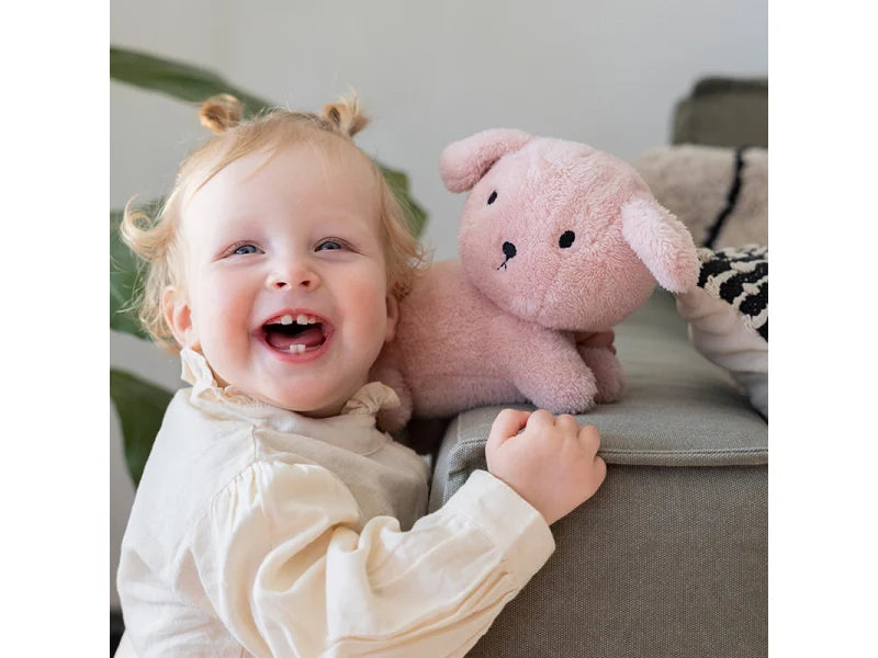 Miffy Kramme bamse Snuffie 25cm - Fluffy Pink
