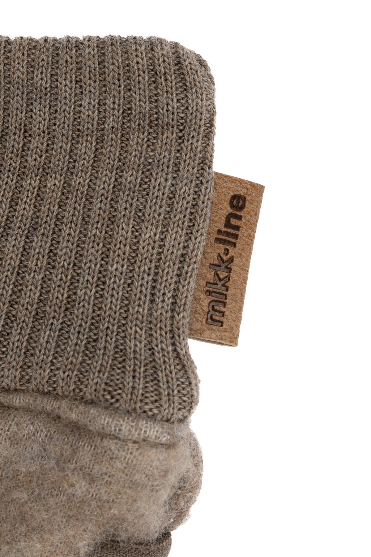 Mikk-Line Wool Mittens - Melange Denver