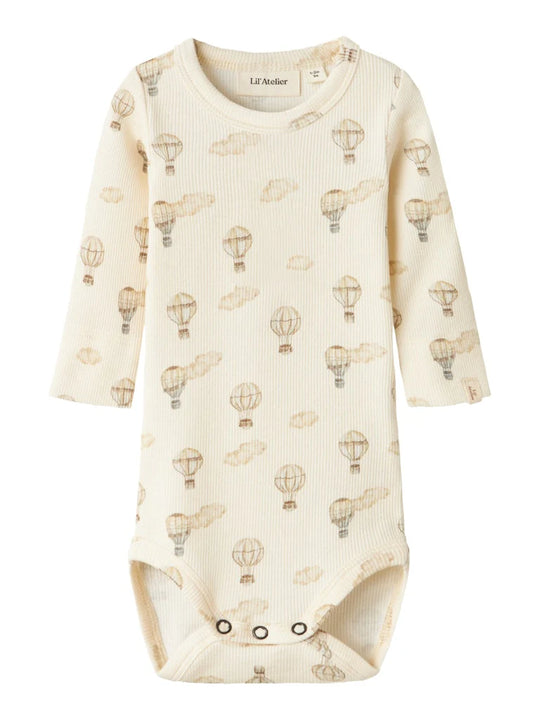 Lil Atelier Gavo Emo Slim body NOOS - Turtledove/Air Balloo