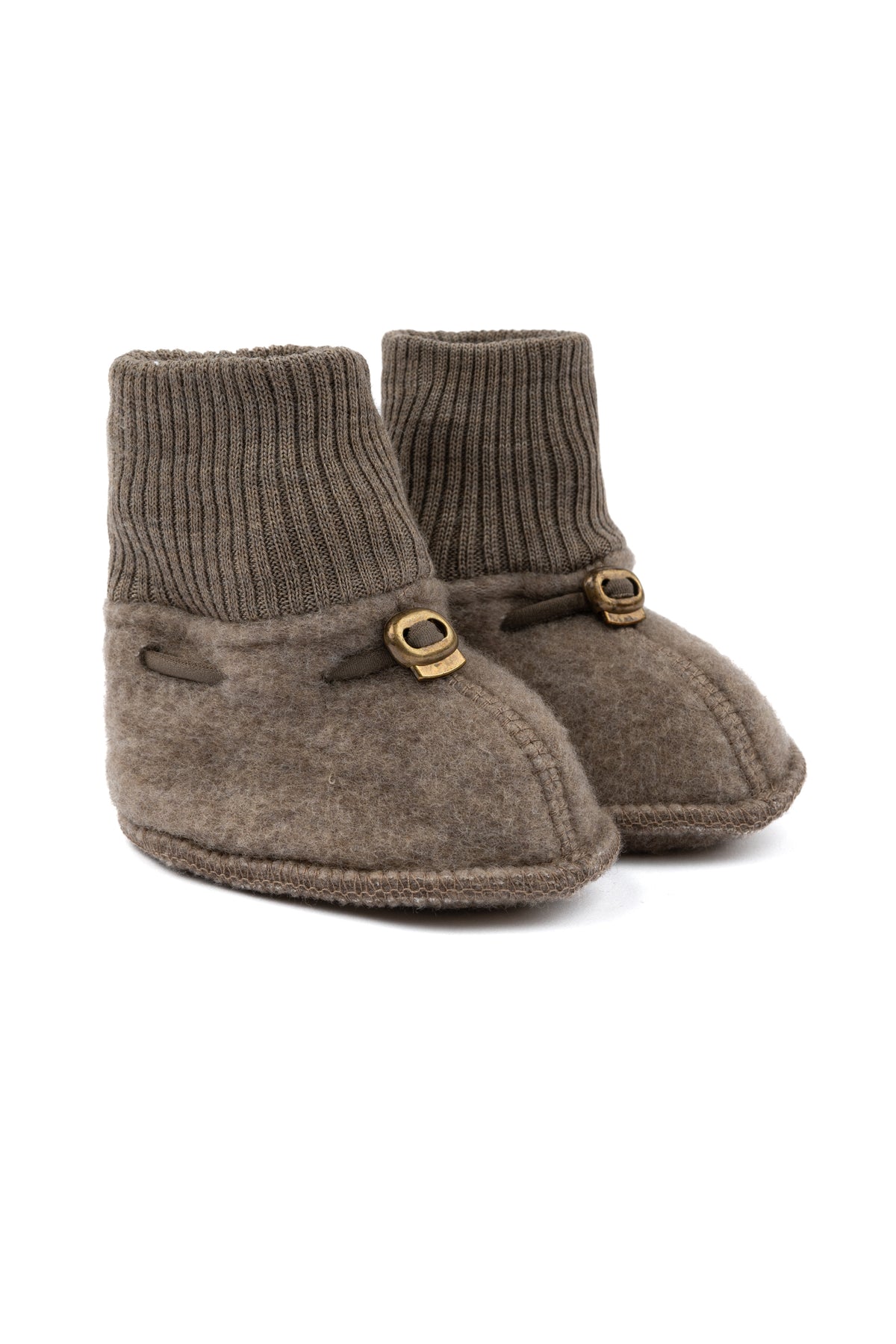 Mikk-Line Wool Footies - Melange Denver