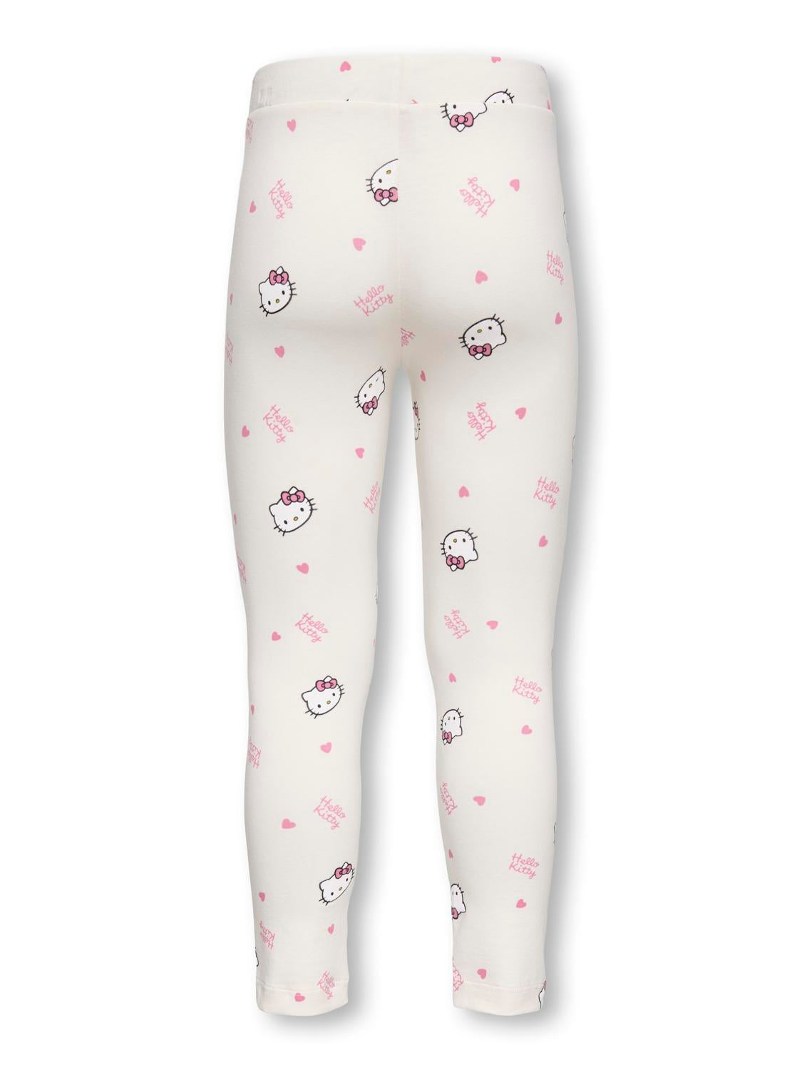 Only Mini Kitten Life Leggings - Tofu Hello Kitty