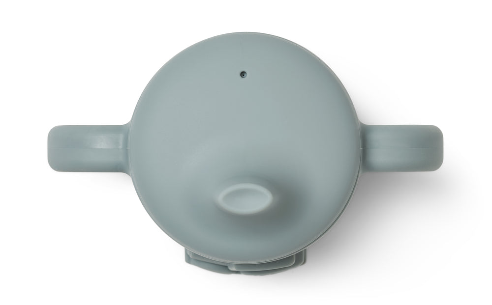 Liewood Amelio Tractor Sippy Cup - Blue fog