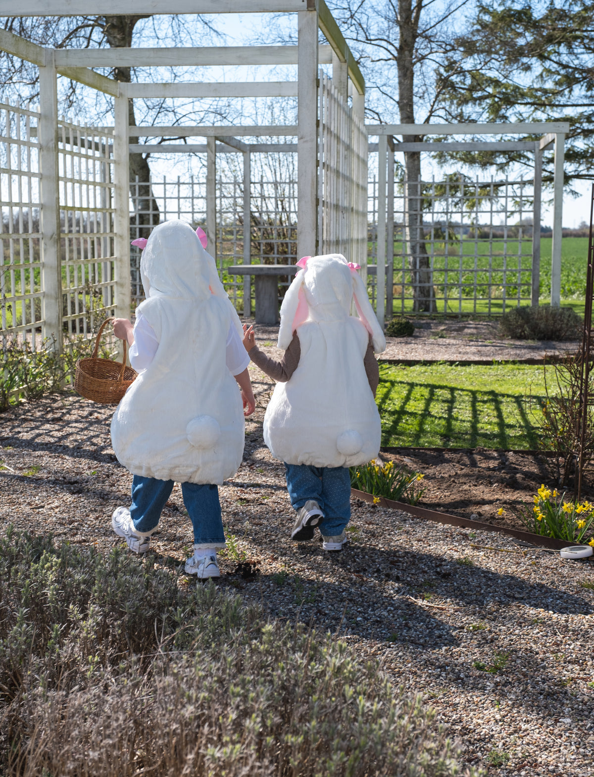 That´s Mine Daisy - Bunny Suit 3-6 år - White