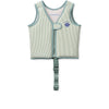 Liewood Dove Seersucker Swim Vest - Peppermint / Sandy
