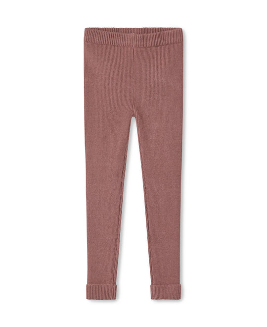 Fliink Benna Rib Leggings - Ash Rose