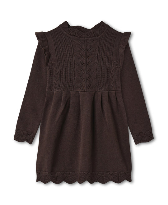 Fliink Alilly Dress - Coffee Bean