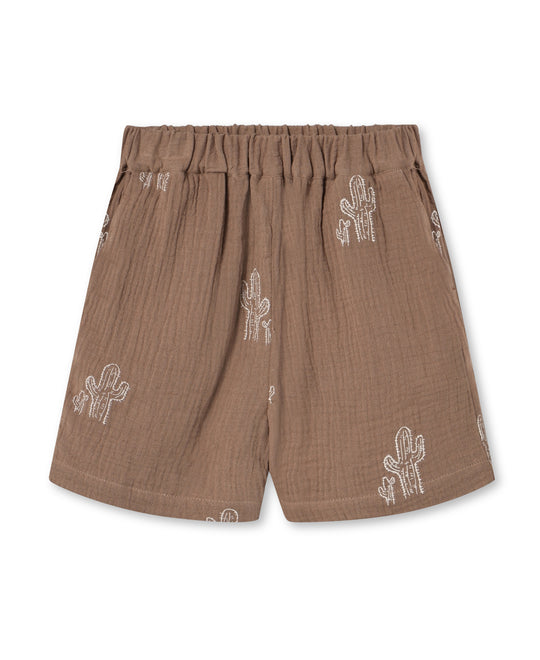 Fliink Hello Shorts - Pine Bark Cactus