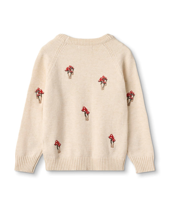 Fliink Benna Mushroom Pullover - Sandshell