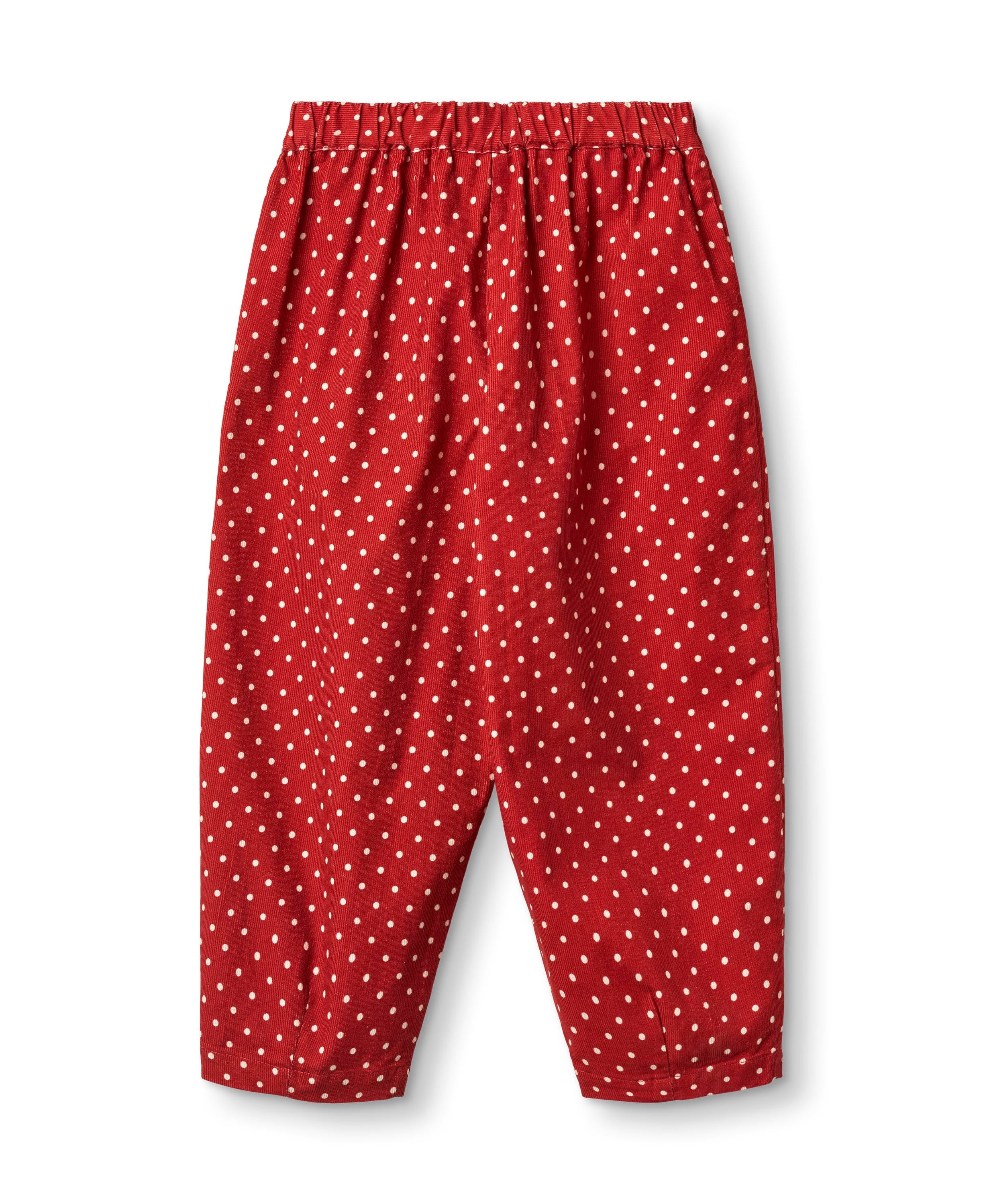 Fliink Dolly Dot Pants -Pompeian Red