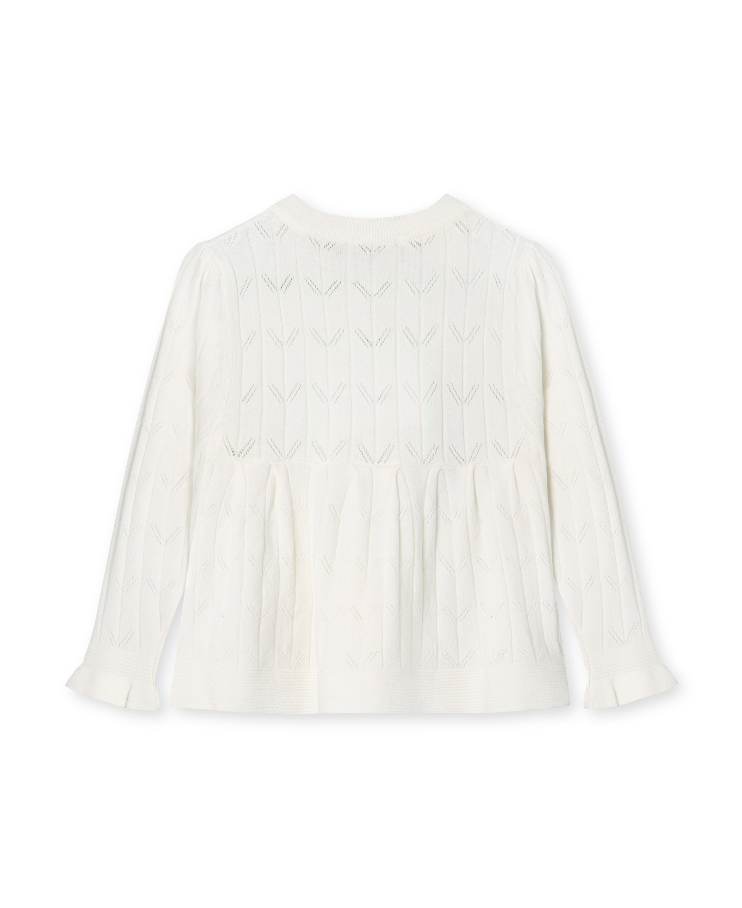 Fliink Sunny Cardigan - Cloud Dancer