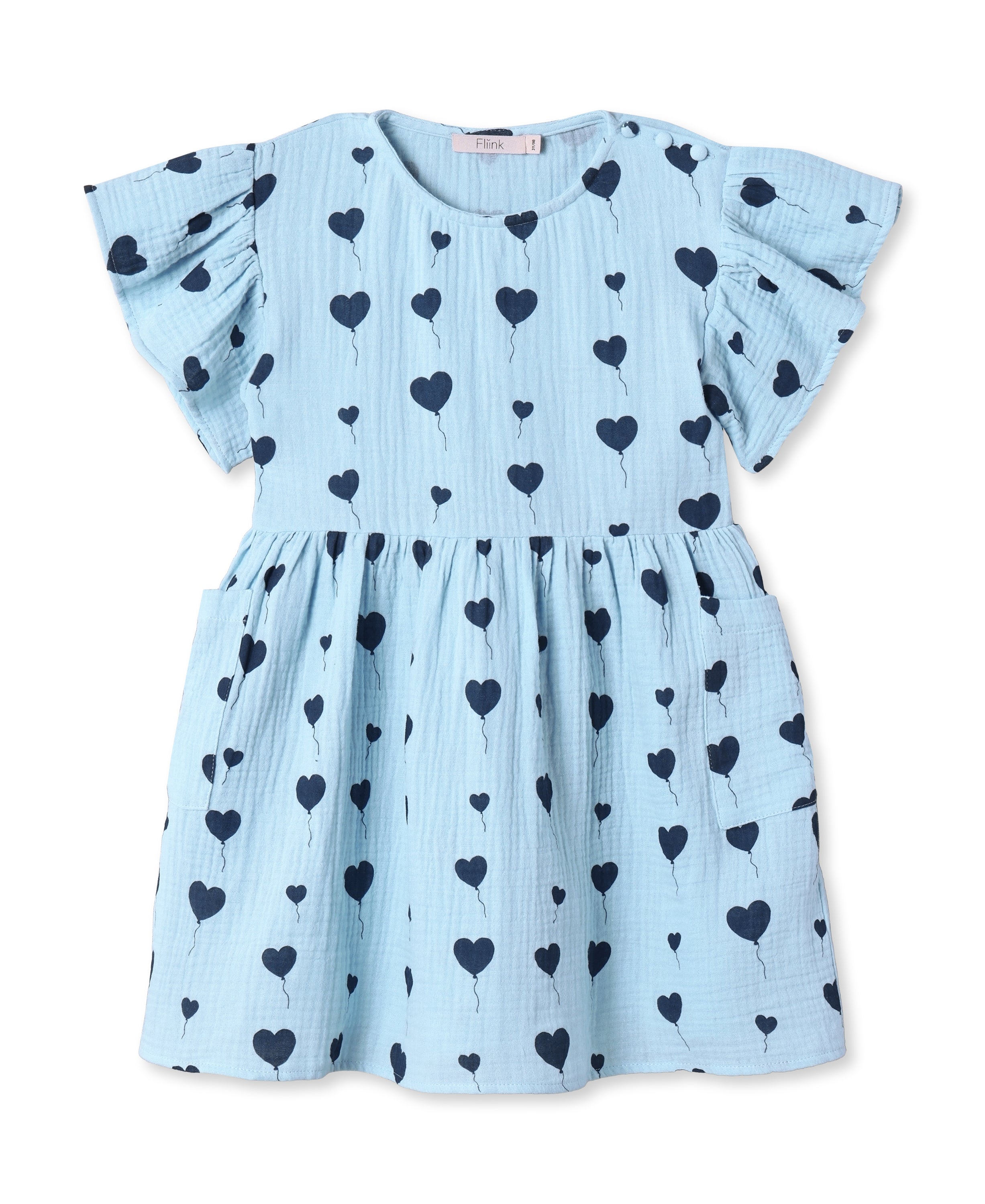 Fliink Love SS Dress - Dream Blue