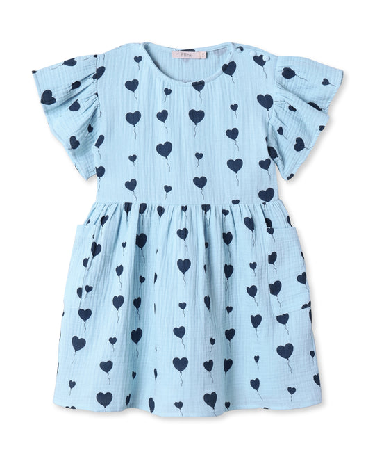 Fliink Love SS Dress - Dream Blue