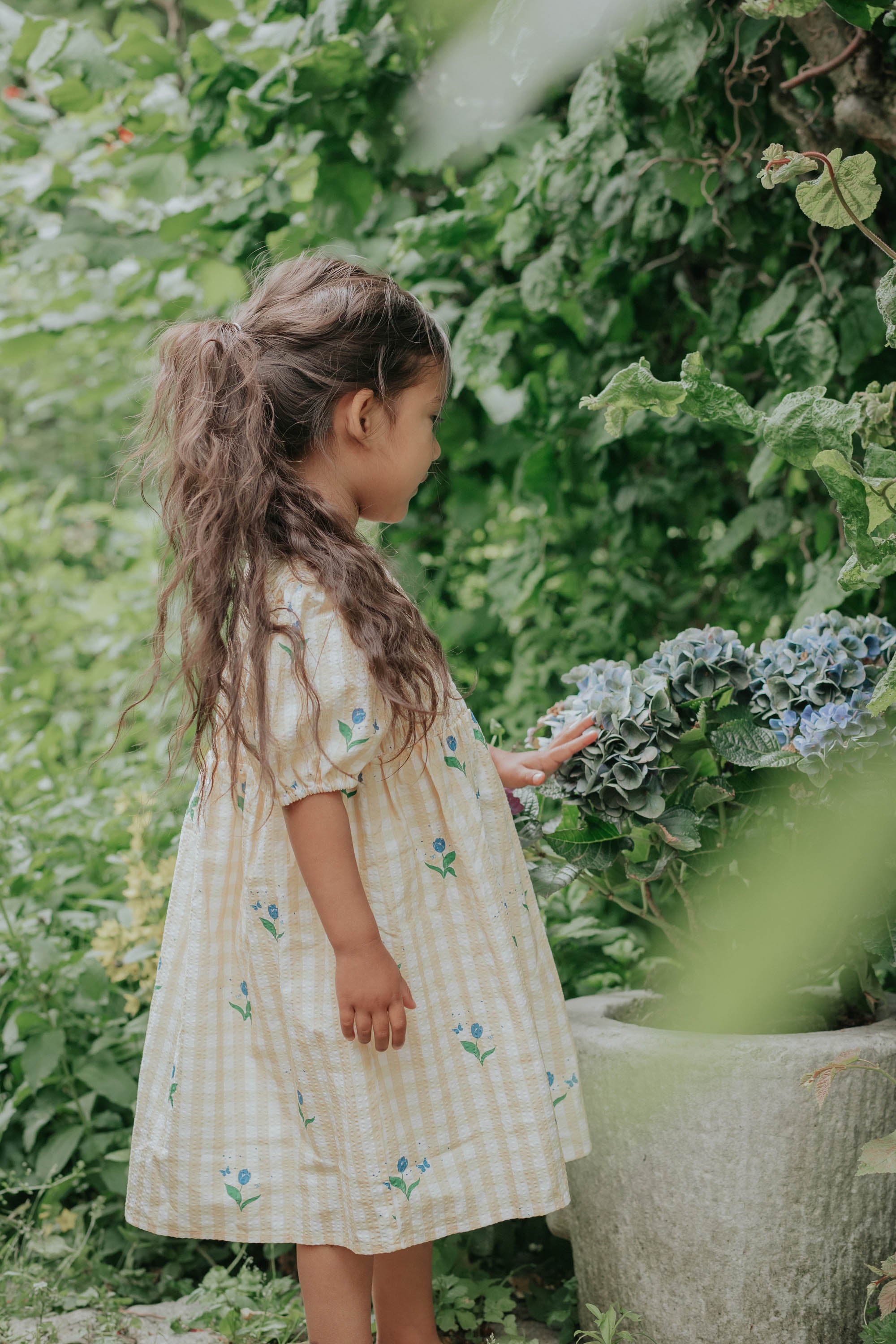 Fliink Agnes Flower Dress - Sunlight Flower