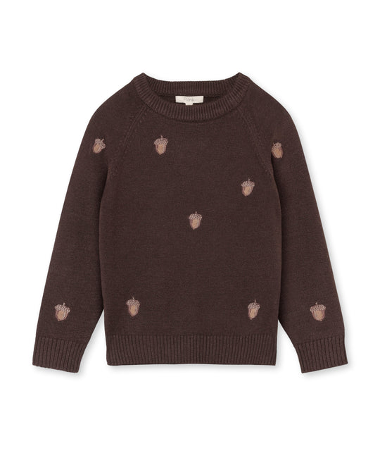 Fliink Benna Acorn Pullover - Coffee Bean