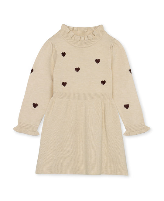 Fliink Benna Winter Dress - Sandshell