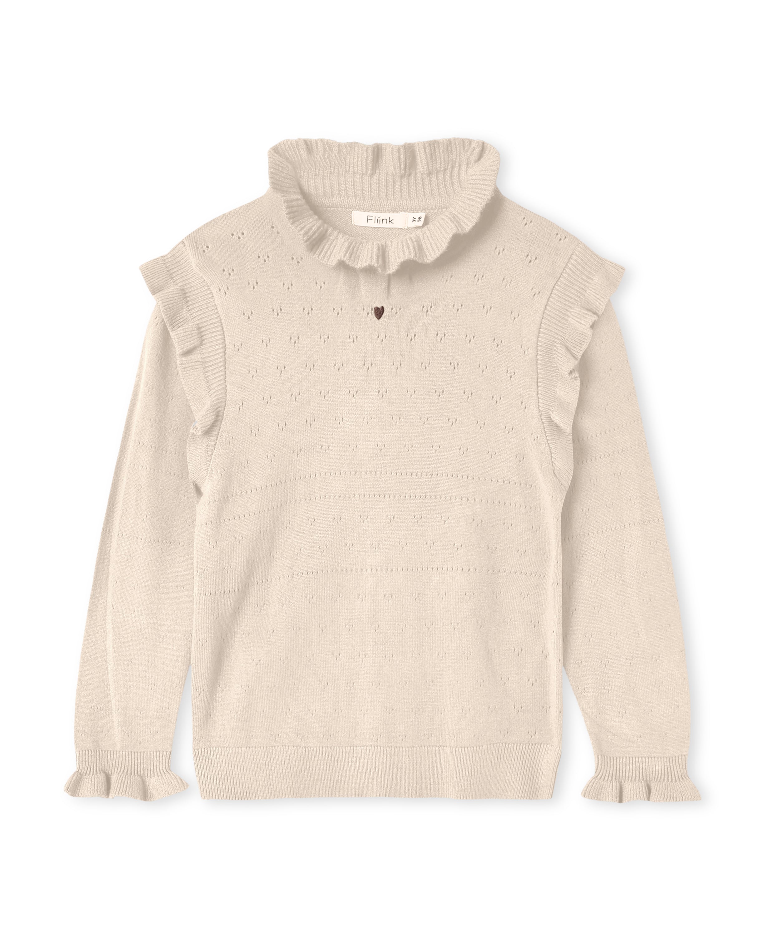 Fliink Fame LS Blouse - Sandshell