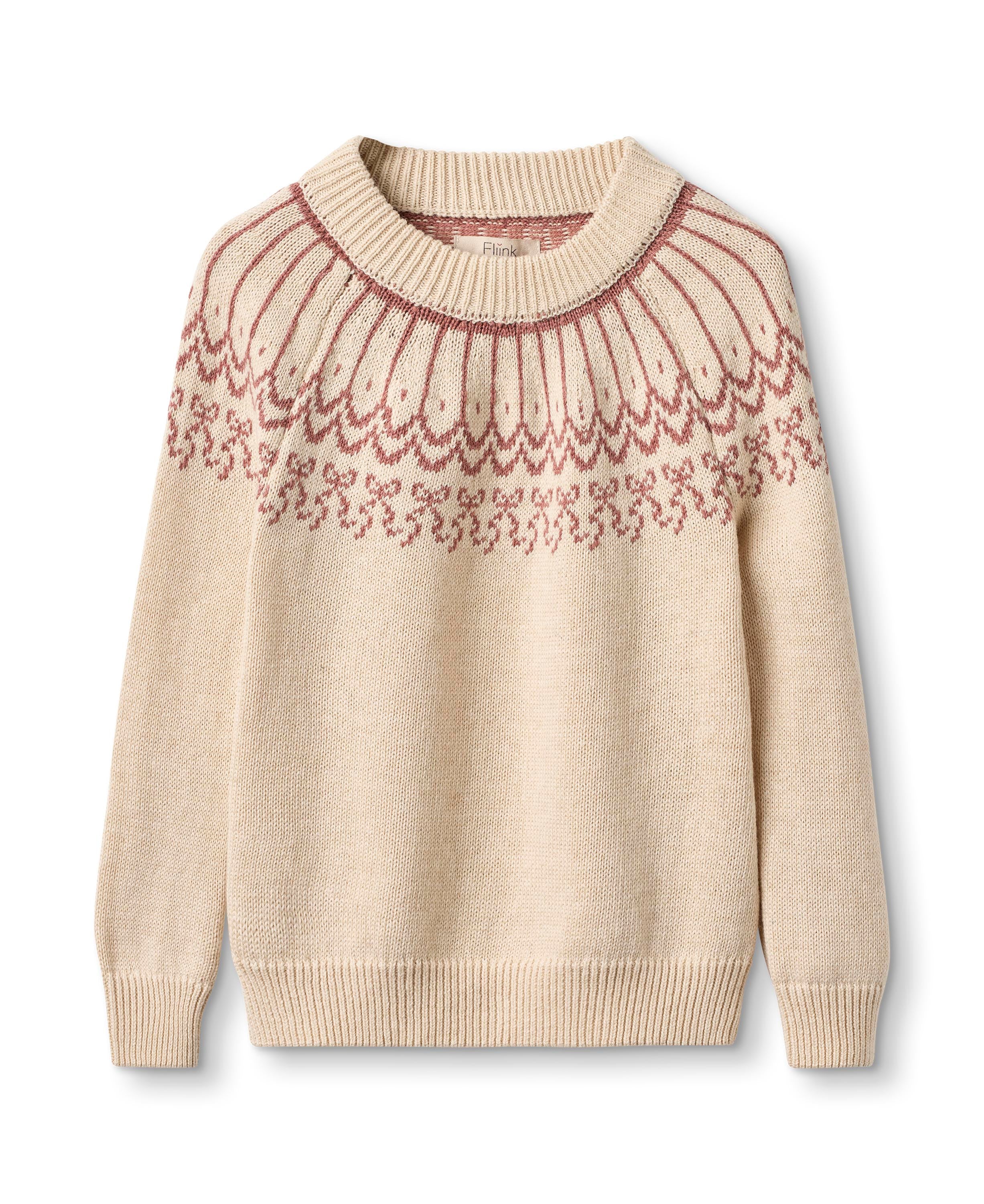 Fliink Nova Bow Pullover - Sandshell