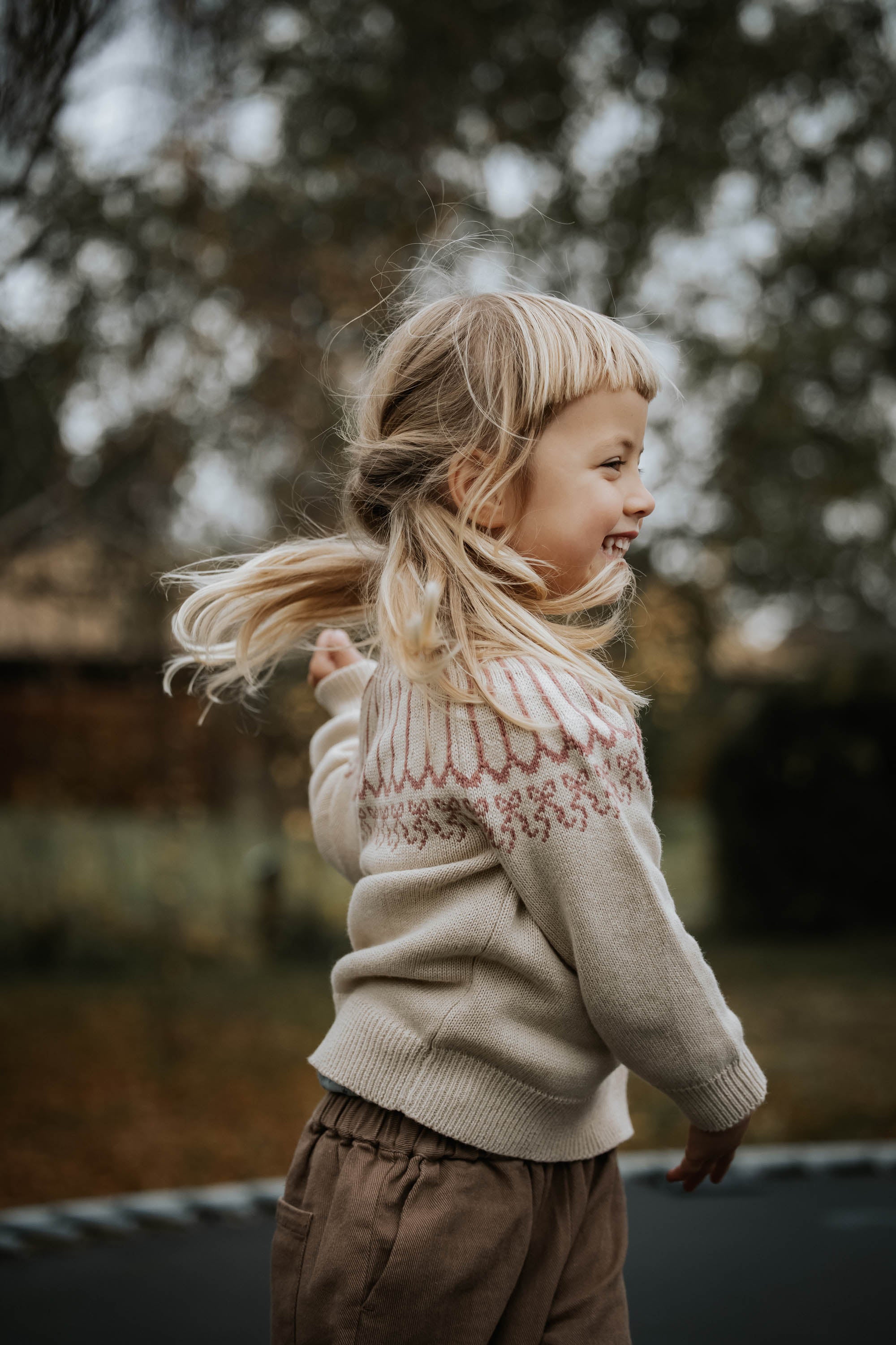 Fliink Nova Bow Pullover - Sandshell