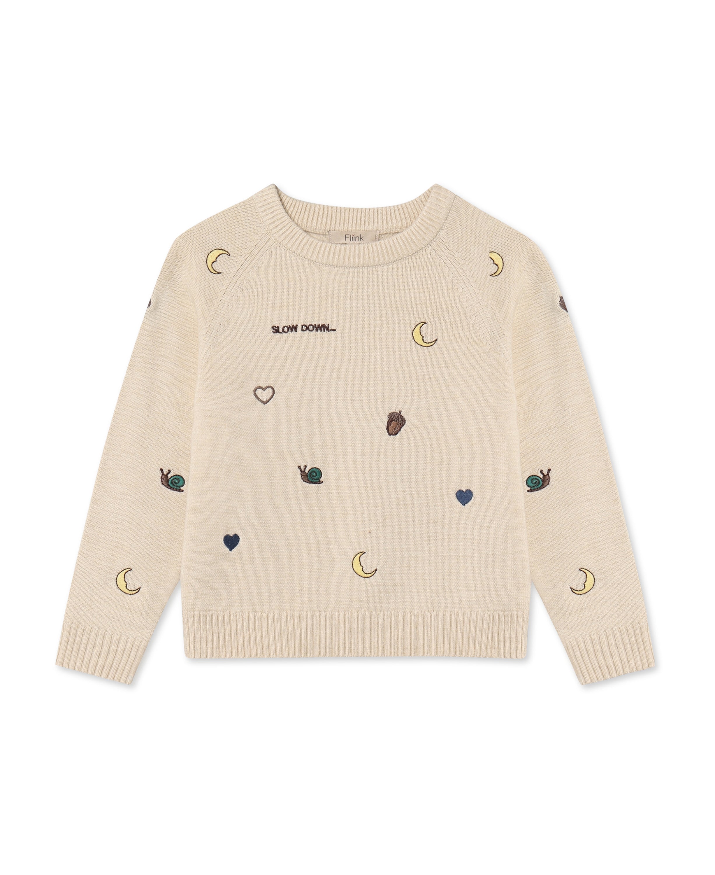 Fliink Benna Icon Pullover - Sandshell