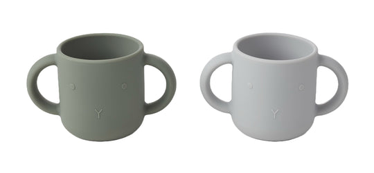 Liewood Gene Silikone Kop - Rabbit faune green