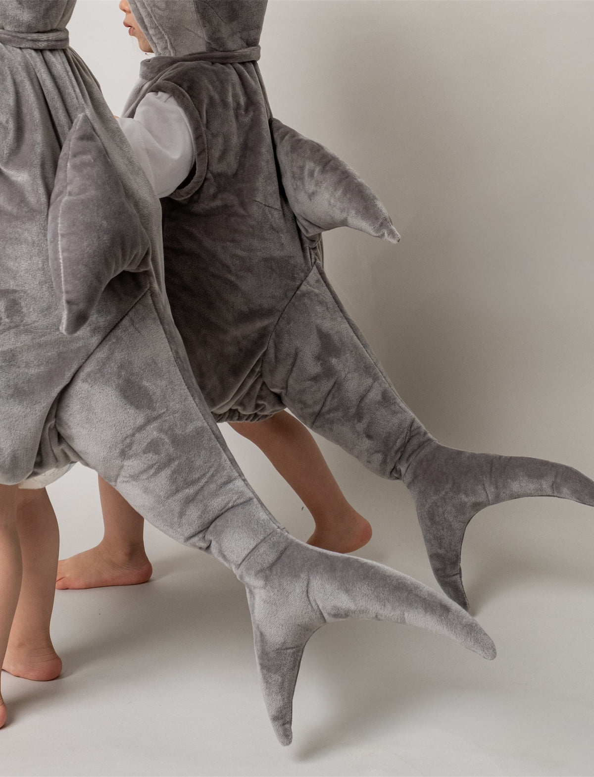 That´s Mine Hank  - Shark Suit 3-6 år - Silver Grey