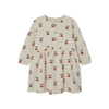 Lil Atelier Ronja Sweat Dress med Kirsebær -  Whitecap Gray