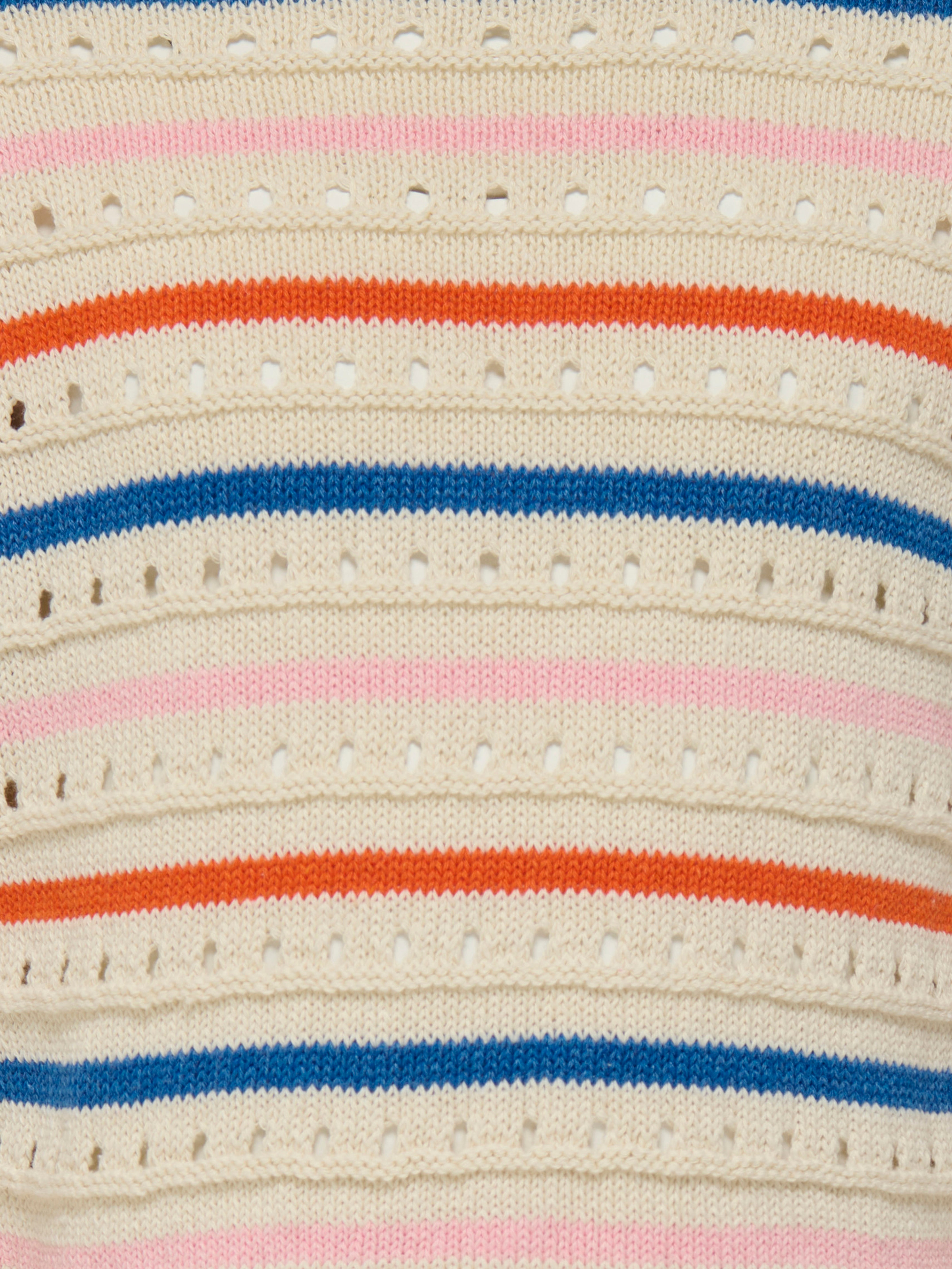 Only Mini Stina Life Stripe Knit - Tofu/Bleached Mauve
