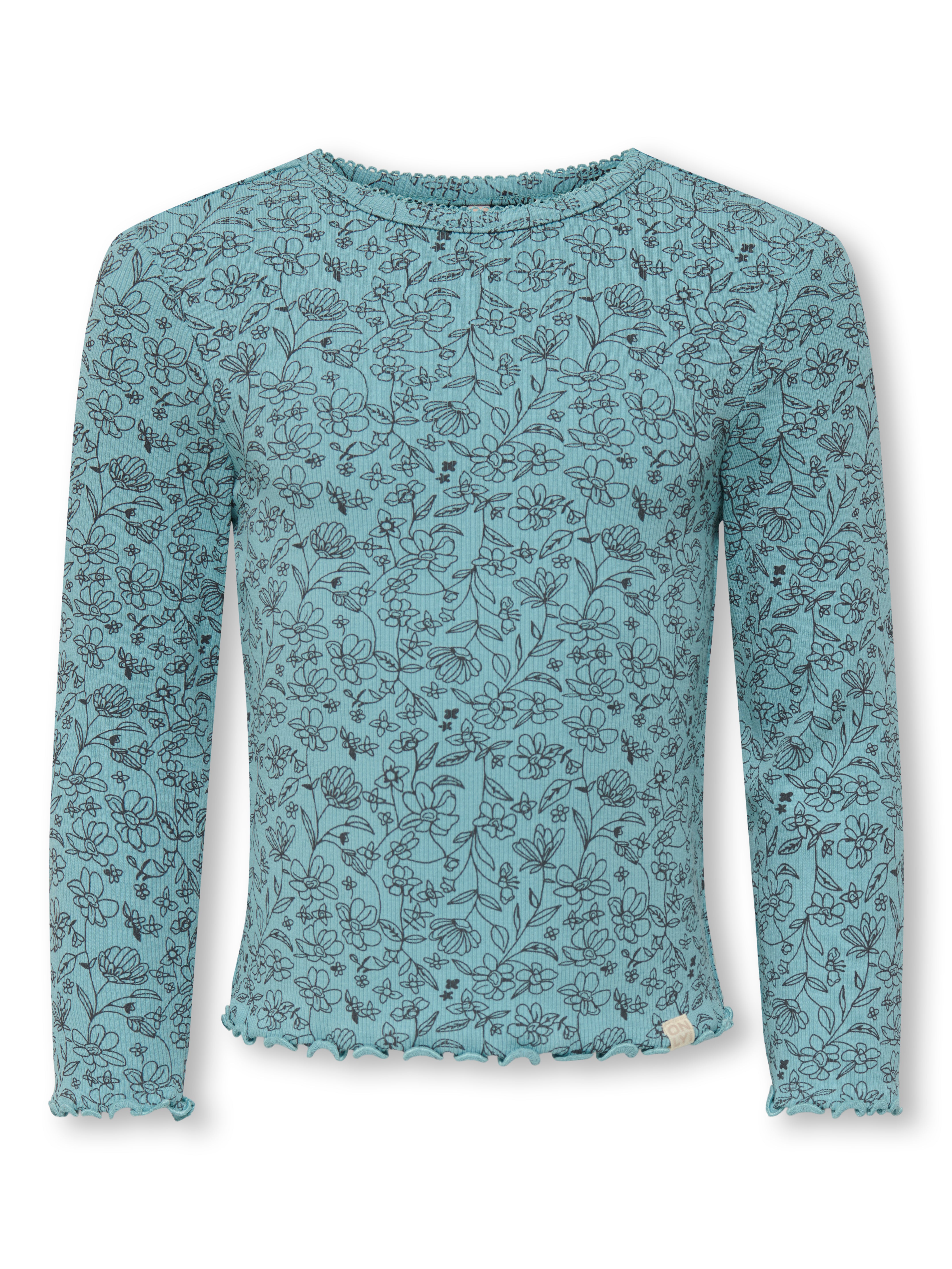 Only Mini Trinny Life LS Top - Cameo Blue